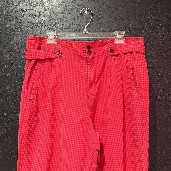 SUNDANCE Pink Cropped Pants Size 16 - Picture 4 of 8